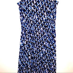 Studio 1940 18W/20W MIDI Print Polyester Spandex Skirt Retro Style